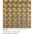 metal mosaic tiles